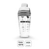 Coctelera Acrílica con Tapa Inox