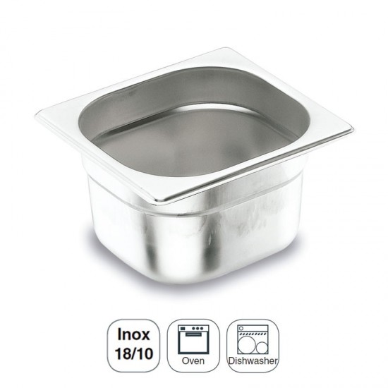 Cubeta Inox 18/10 Gastronorm 1/6