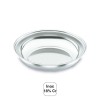 Plato Camping Hondo Inox 18% Cr.