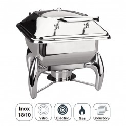 Chafing Dish Luxe Inox Gastronorm 1/2