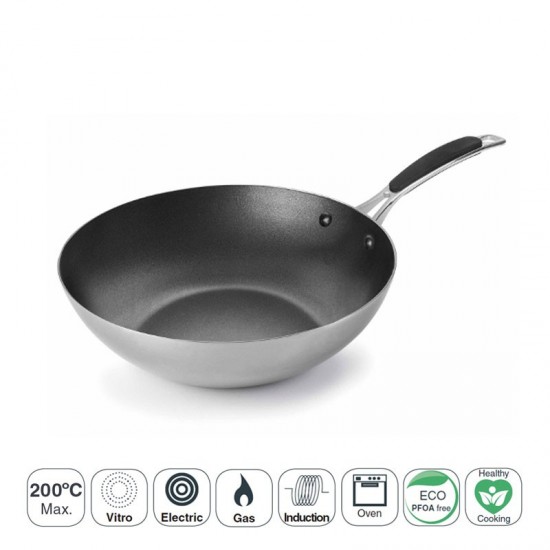 Wok Antiadherente Trimetal