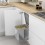 Cubo Basura Rectangular Inox 16 L
