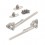 Compases para Puertas Elevables Fuerza 20 - 70 kg x cm Emuca NSDX